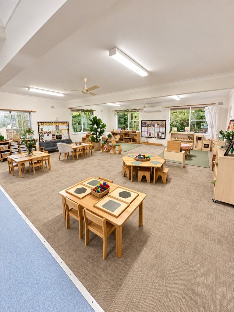 Early learning centre before and after